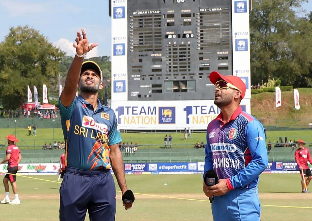 Dasun Shanaka and Hashmatullah Shahidi - the two captains [Getty Images]