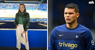 "It's way more difficult than I suspected" - Chelsea star Thiago Silva's wife delivers worrying verdict after defeat to Aston Villa