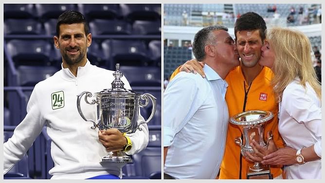 "The odds were pretty much against me, I owe a lot to my family" - Novak Djokovic reflects on becoming the first in the Open Era to win 24 Slams