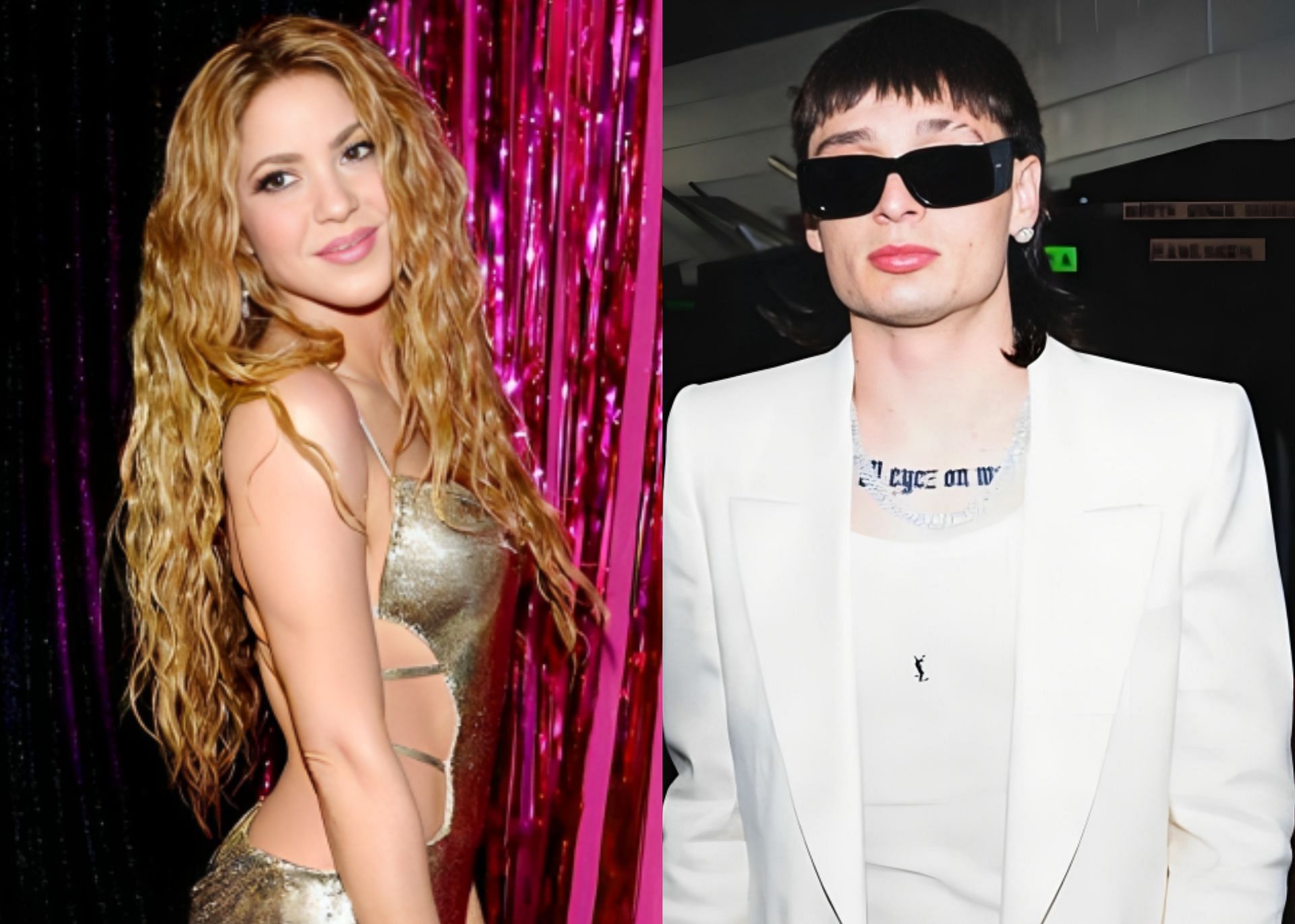 Shakira and Peso Pluma