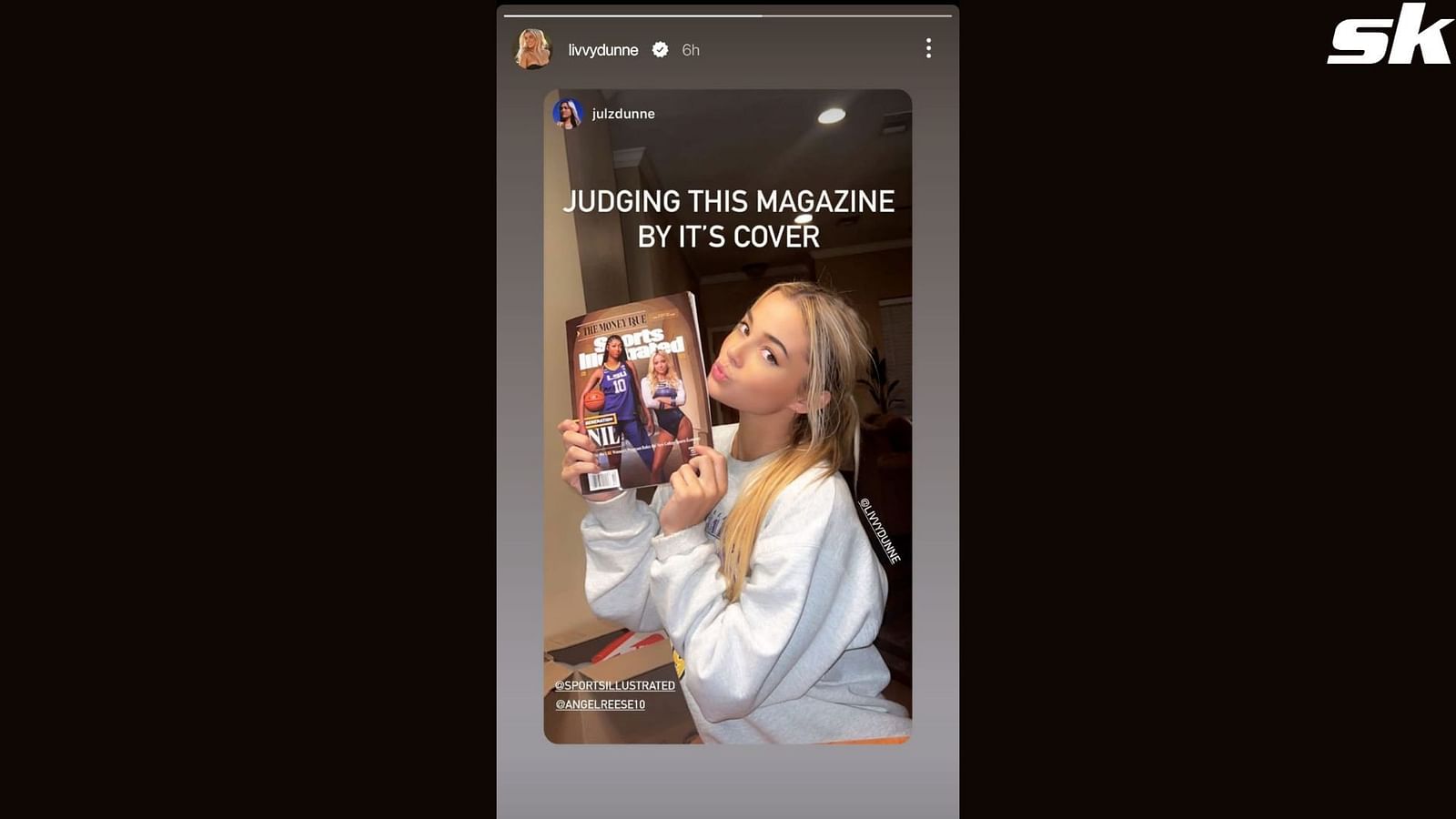 Julz Dunne shows off latest 'Sports Illustrated' edition featuring ...