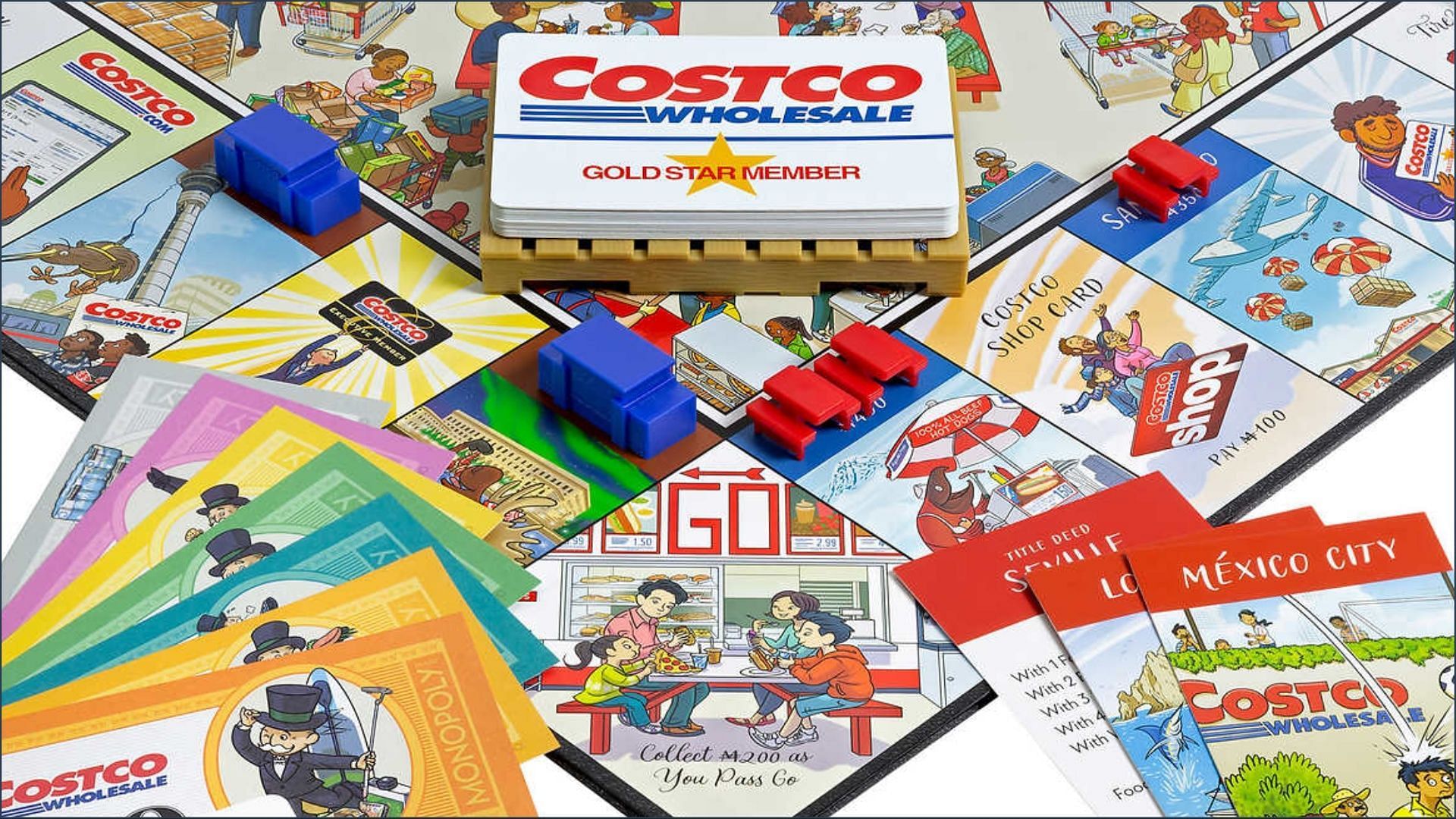 Costco introduces a new Costco Monopoly Game set (Image via Costco / Hasbro Games)