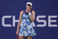 Elena Rybakina pictured at US Open 2023