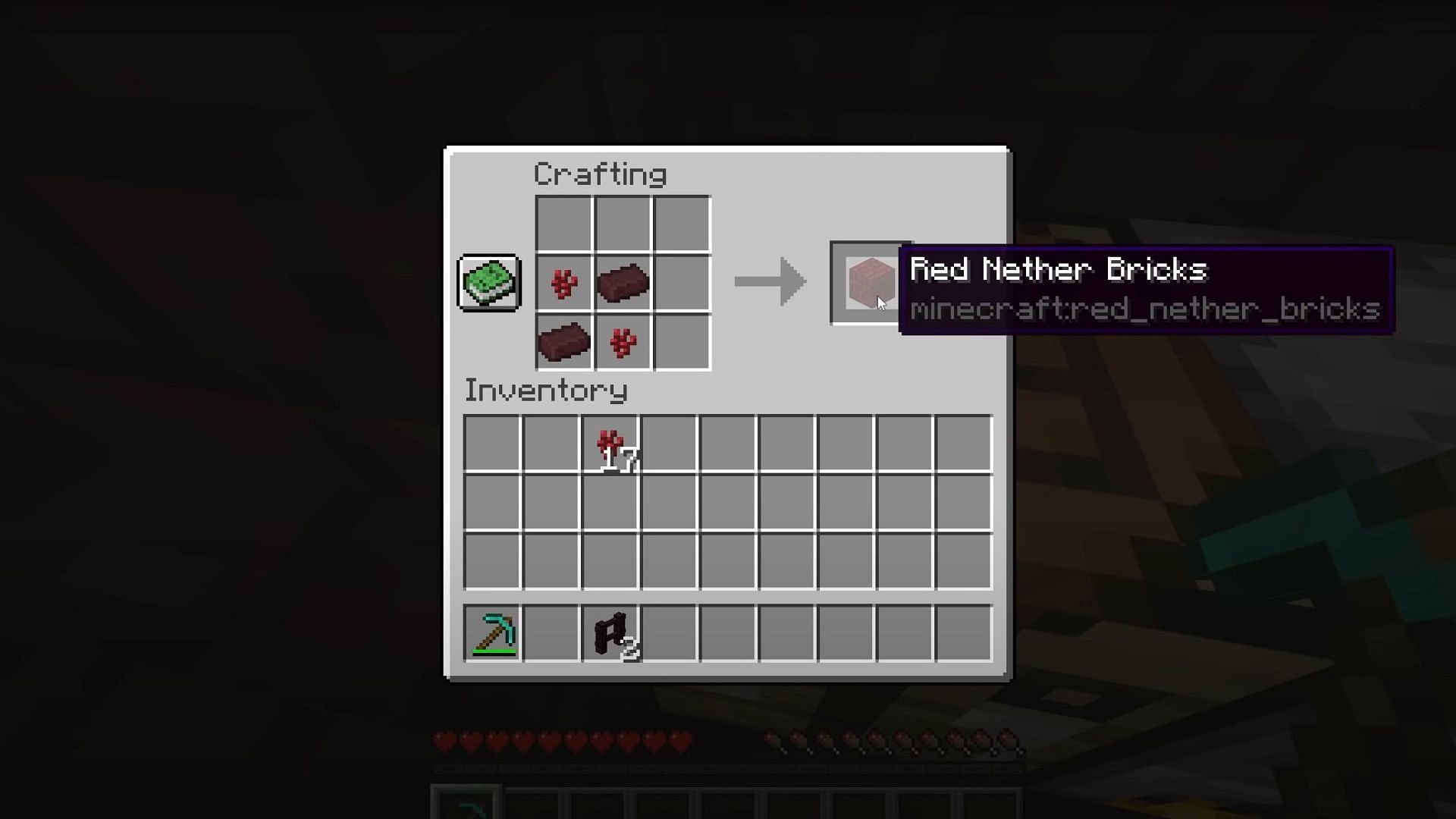 Red Nether bricks (Image via Mojang Studios)