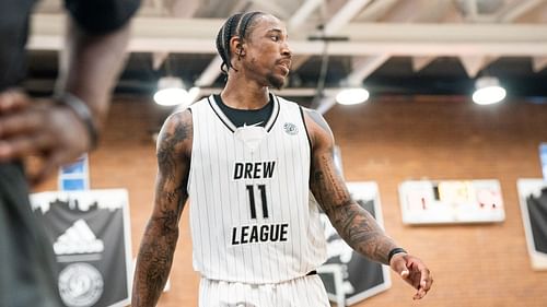 DeMar at the Drew League this summer (h/t @ESPN)