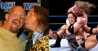 "Steve's punches hurt like hell; the Rock's don't hurt at all" - What Triple H told a WWE legend during their backstage chat