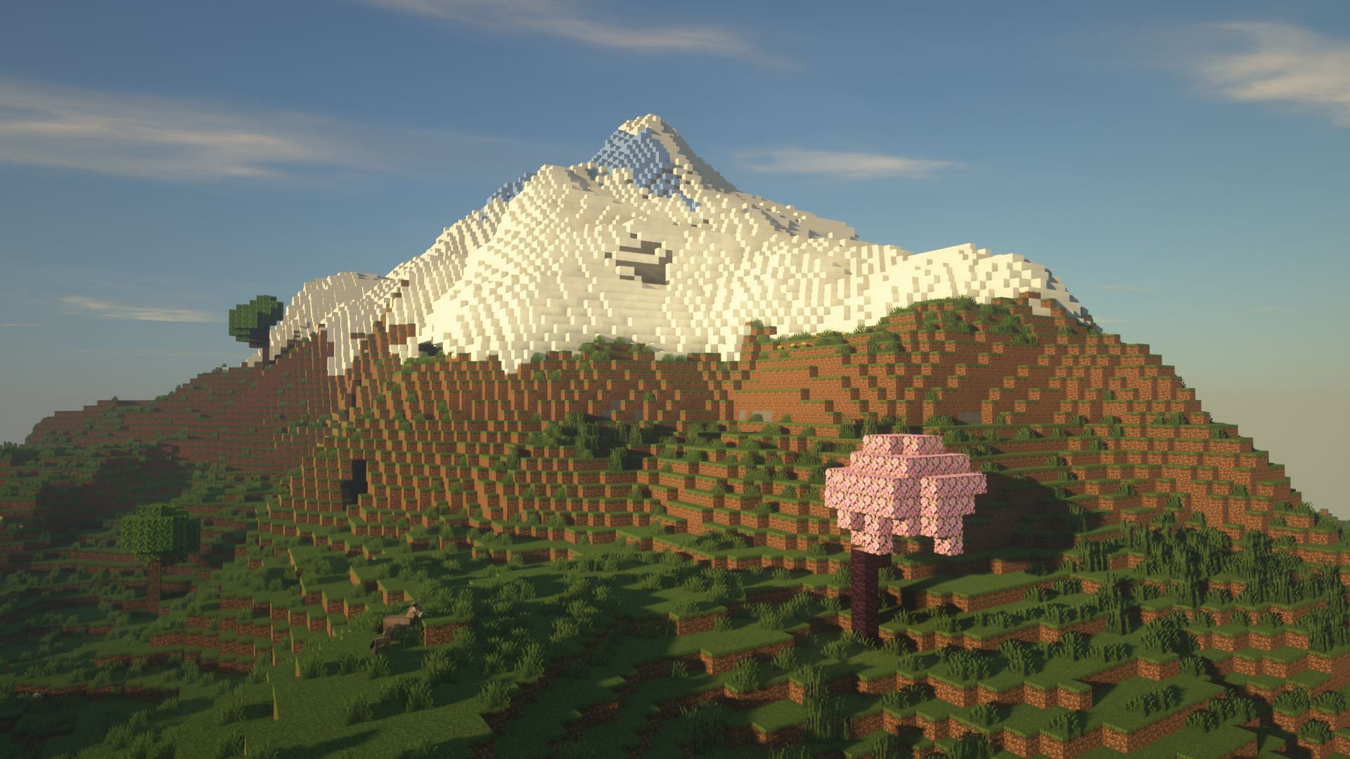 SEUS is arguably the oldest shader pack that still works for Minecraft 1.20.2 (Image via Mojang)