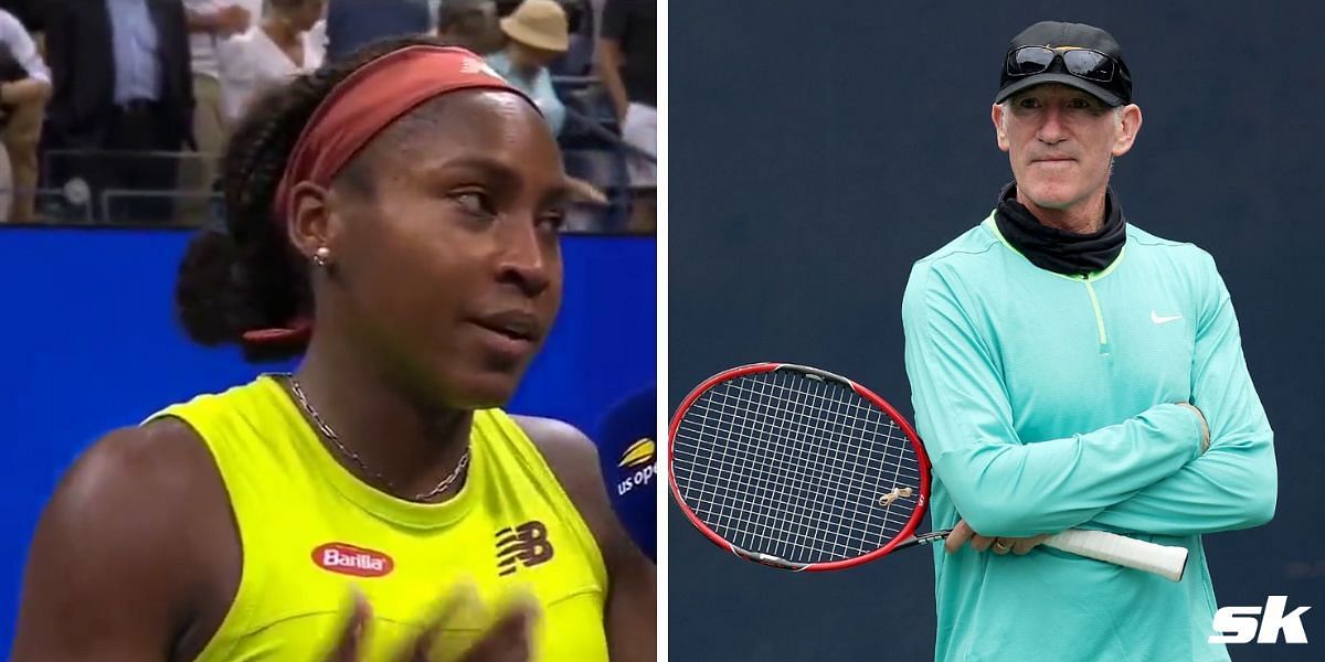 Coco Gauff defeated Caroline Wozniacki in the fourth round of the 2023 US Open