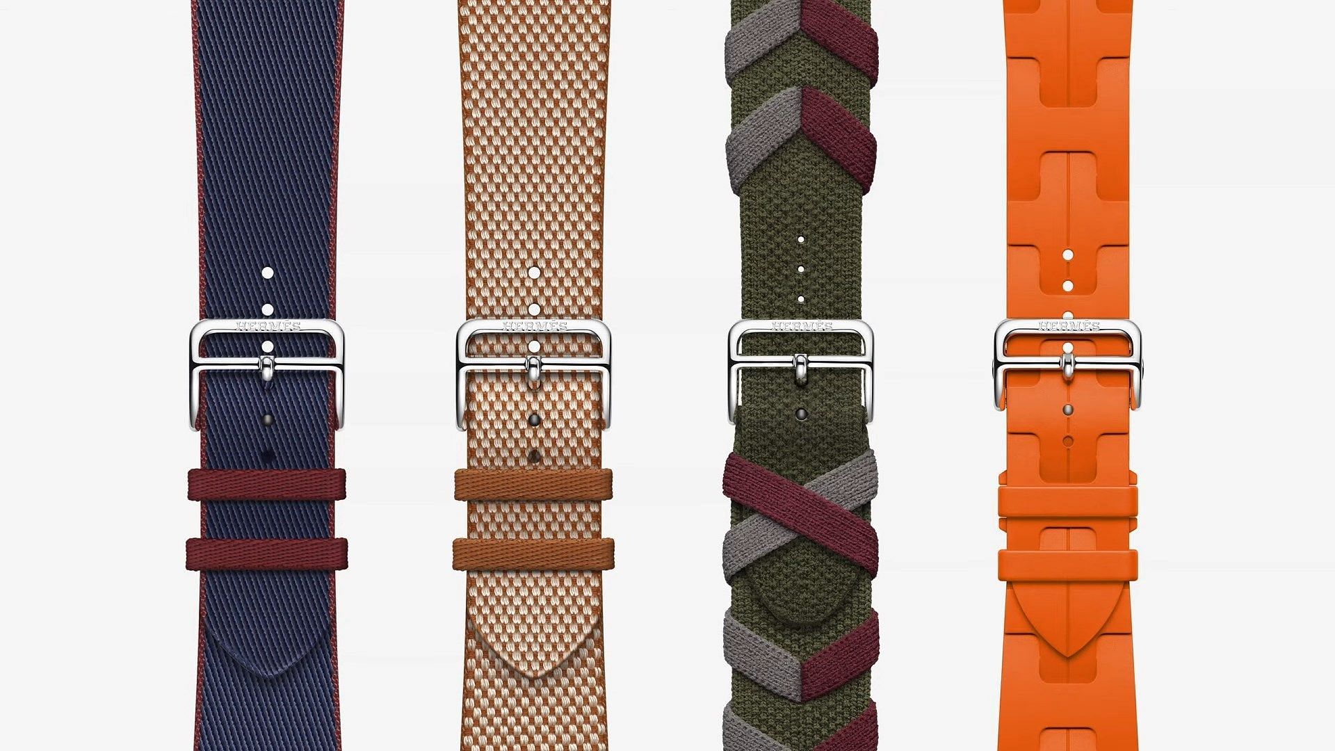 Apple has teamed up with Herm&egrave;s and Nike to introduce creative bands. (Image via Apple)