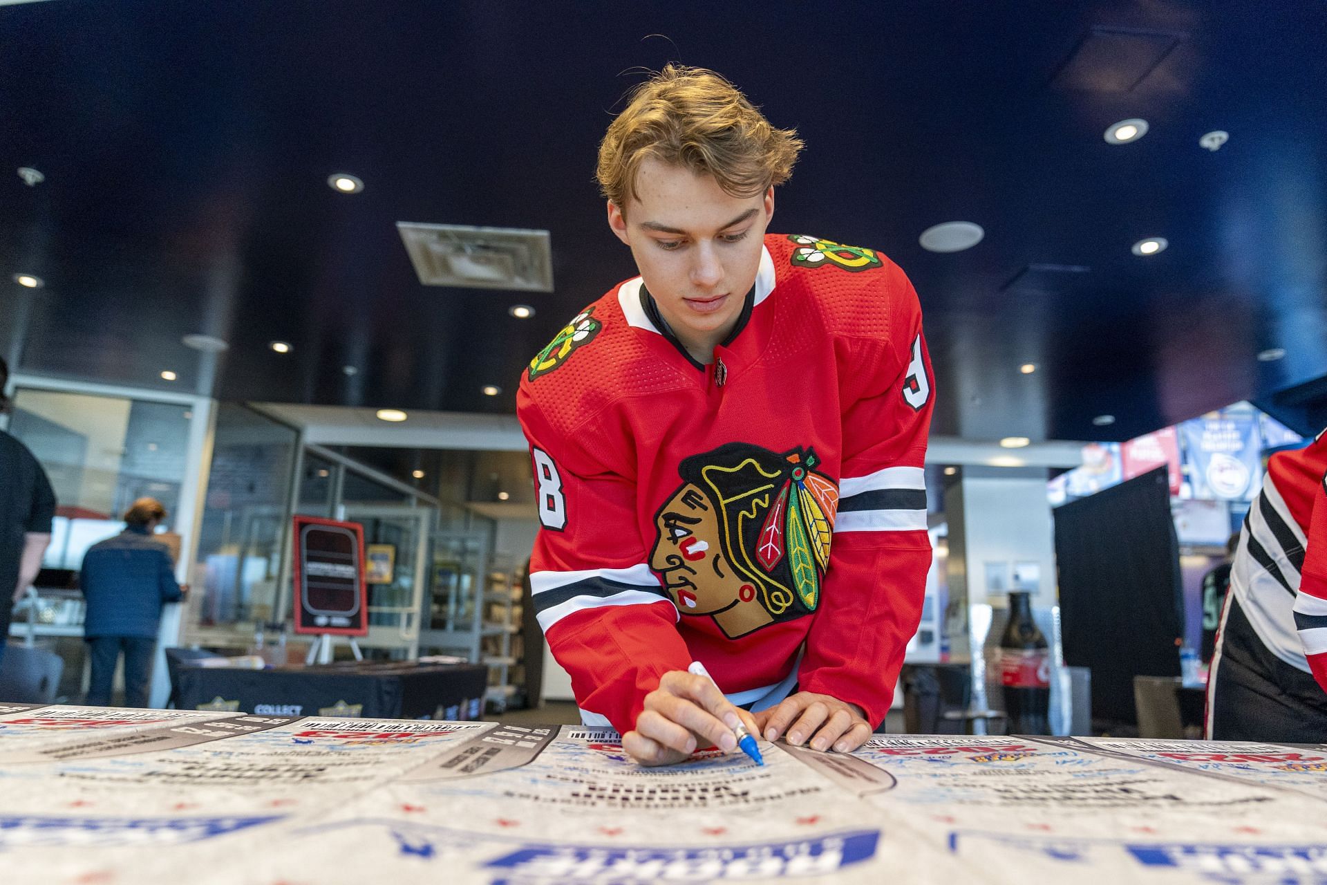 Blackhawks Bedard Hockey