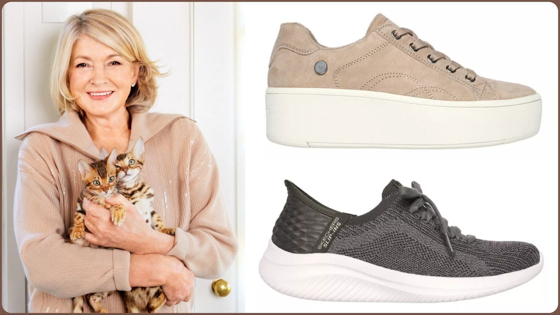 Shop the Martha Stewart x Skechers Slip-ins: Ultra Flex 3