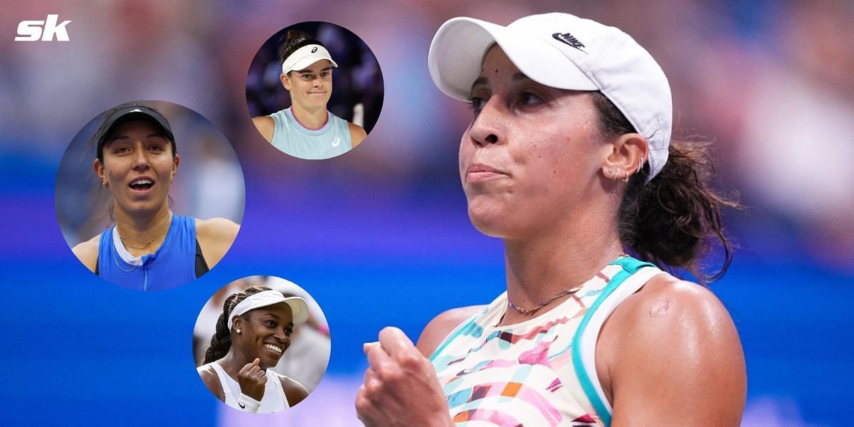 Jessica Pegula, Sloane Stephens and Jennifer Brady congratulated their friend Madison Keys on her successful campaign in New York