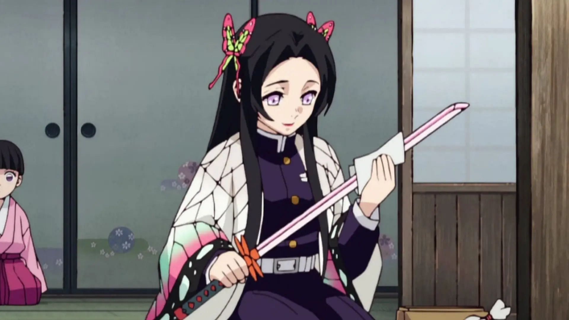 Kanae Kocho as seen in the anime series (Image via Ufotable)
