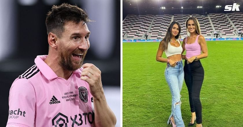 Lionel Messi's Wife Antonela Roccuzzo Pops in Sneakers at World