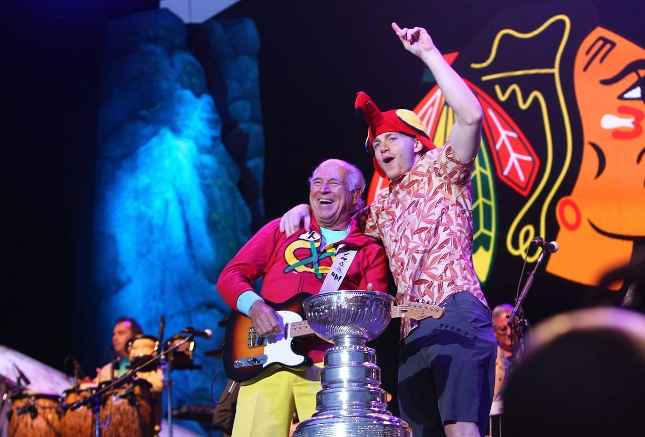 Patrick Kane ends up paying a touching tribute to late Jimmy Buffet (Image credits: twitter.com/ Patrick Kane)