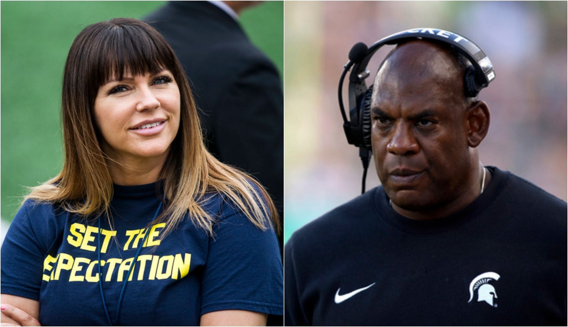 Brenda Tracy accuses Michigan State Spartans coach Mel Tucker of sexual harassment