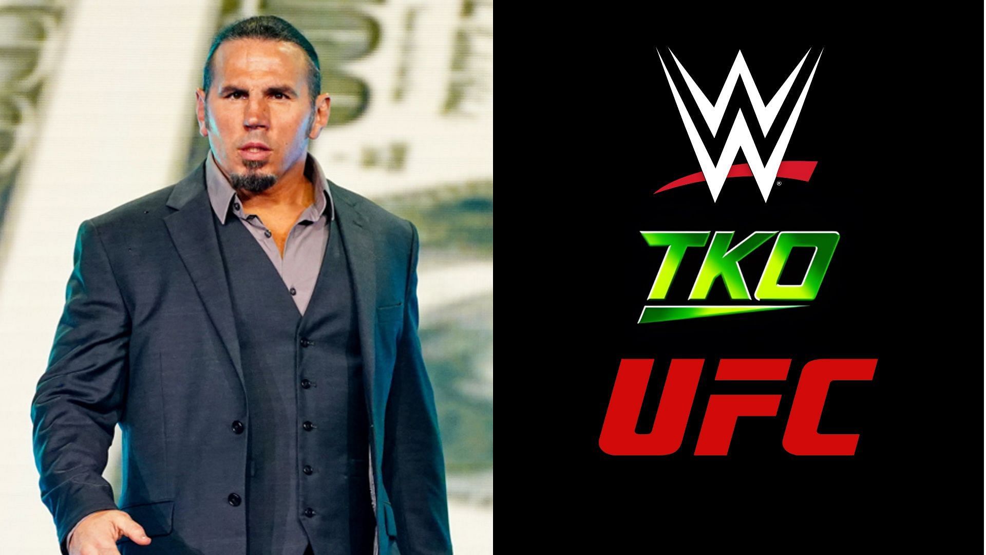 Matt Hardy has weighed in with his thoughts on the WWE/UFC merger