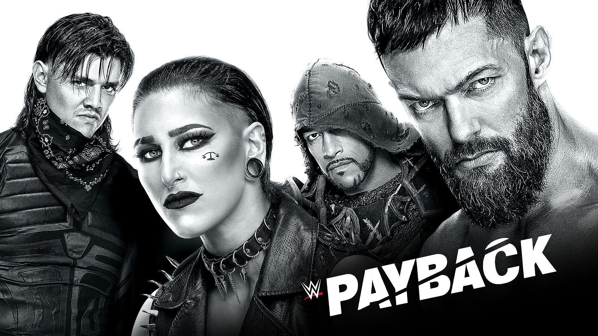 The poster for Payback featuring The Judgment Day
