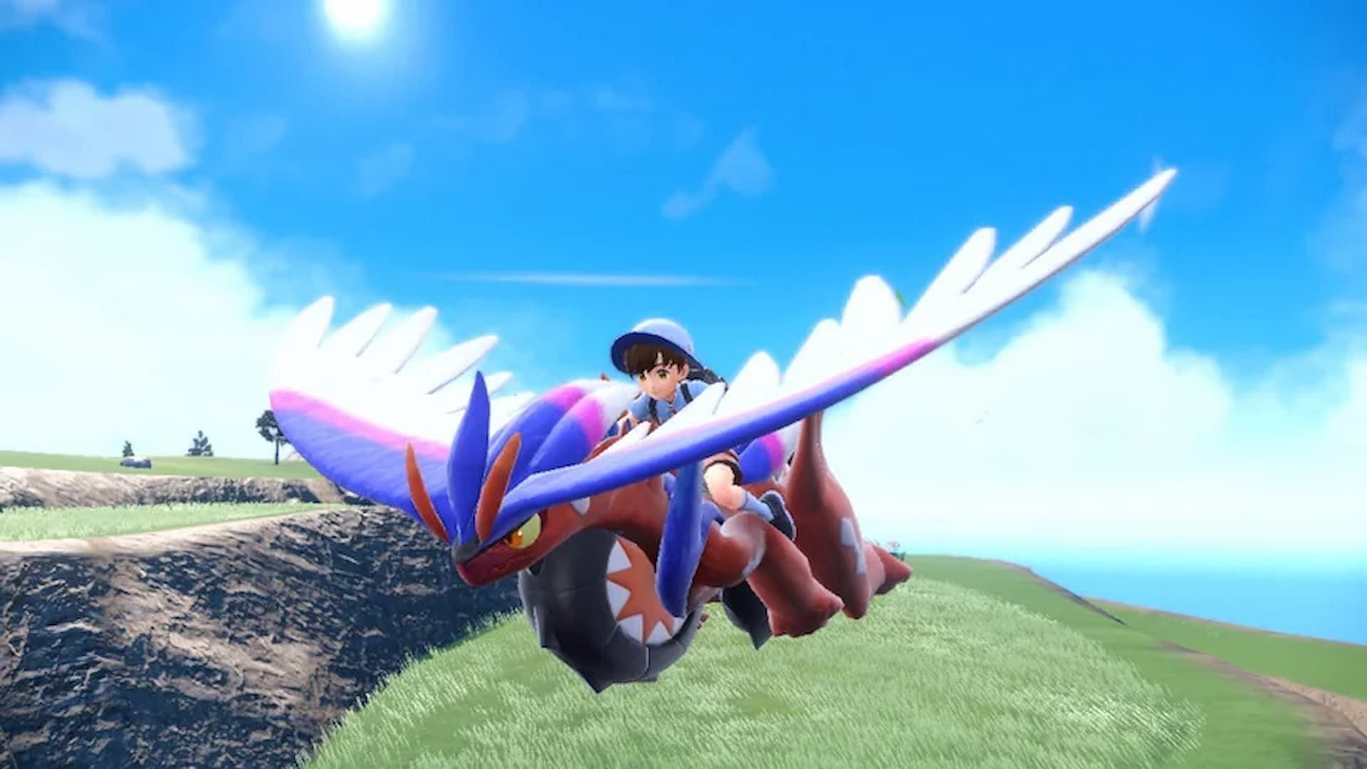 You traverse across Paldea riding Koraidon (Image via The Pokemon Company)