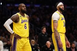 Watch: LeBron James & Anthony Davis spotted exiting Lakers facility indicating start of minicamp