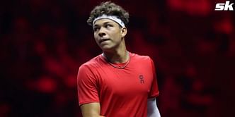 "I wasn't trying to go outside the rules or too slow, just taking a bit more time" - Ben Shelton on how lack of shot clock at Laver Cup helped him