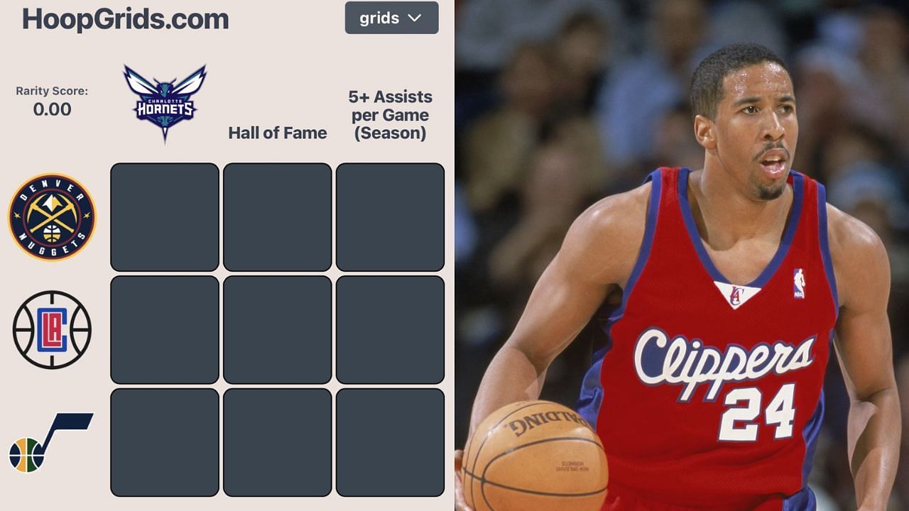 Which Kings players played for the Clippers and the Rockets? NBA HoopGrids  answers for August 10
