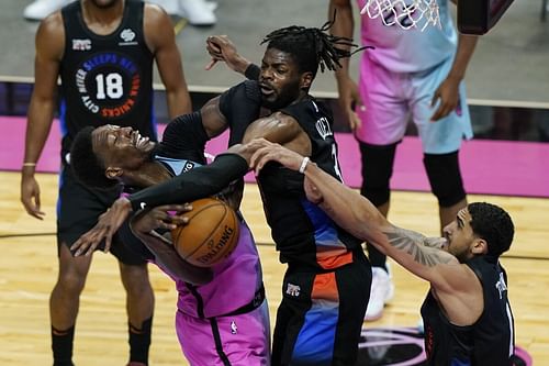 Nerlens Noel against the Miami Heat