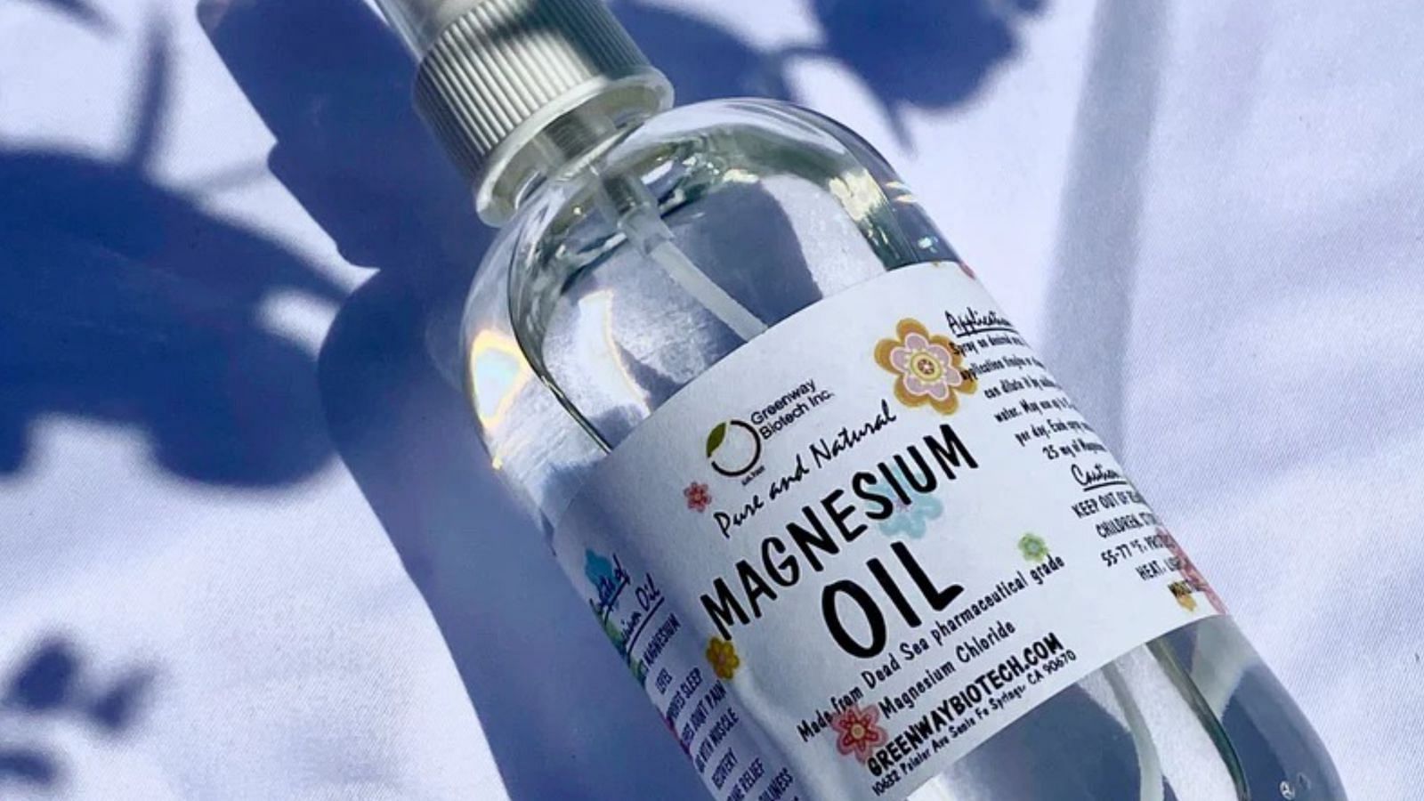 Magnesium Oil Spray Benefits (Image via Amazon)