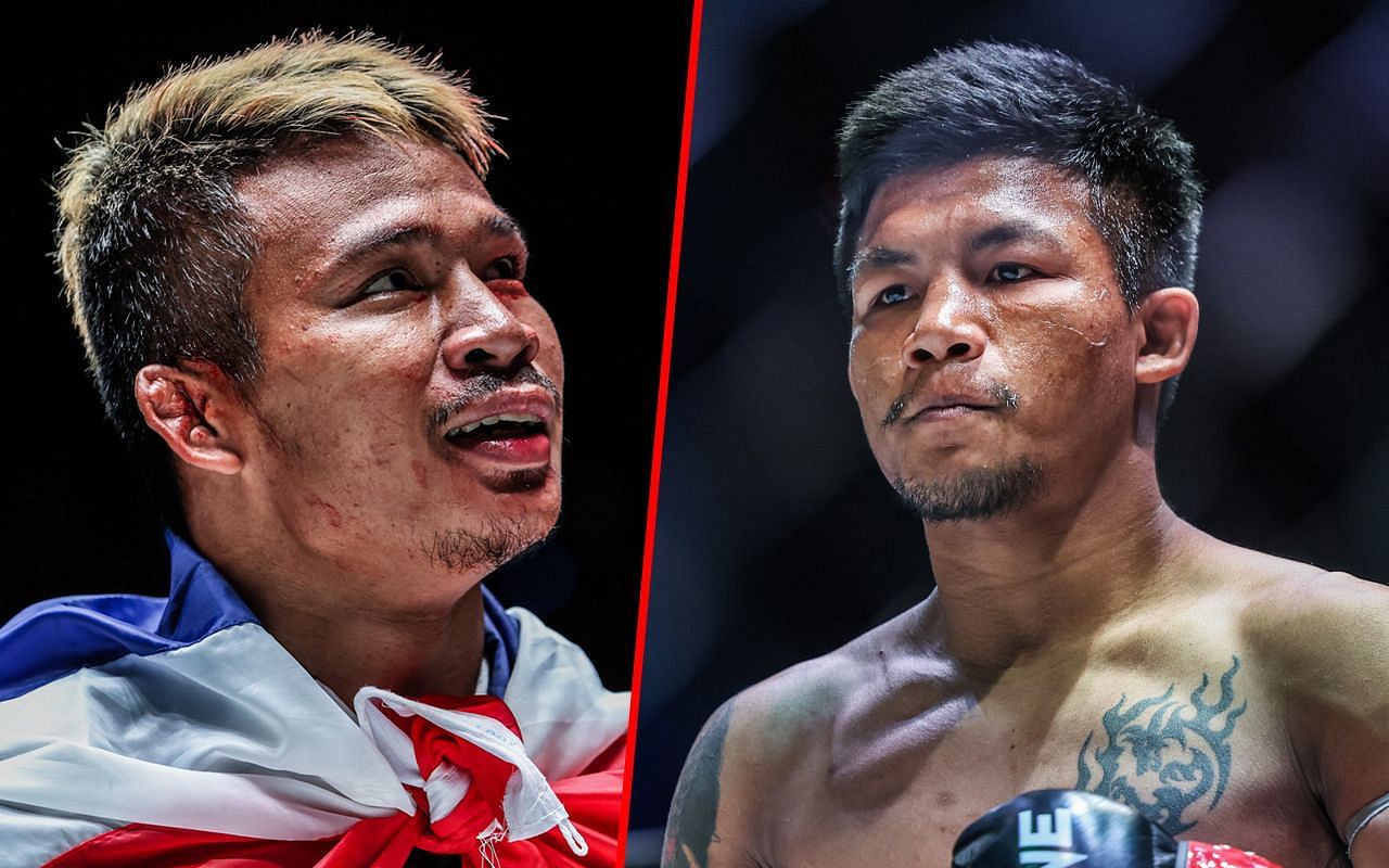 Superlek (Left) faces Rodtang Jitmuangnon (Right) at ONE Friday Fights 34