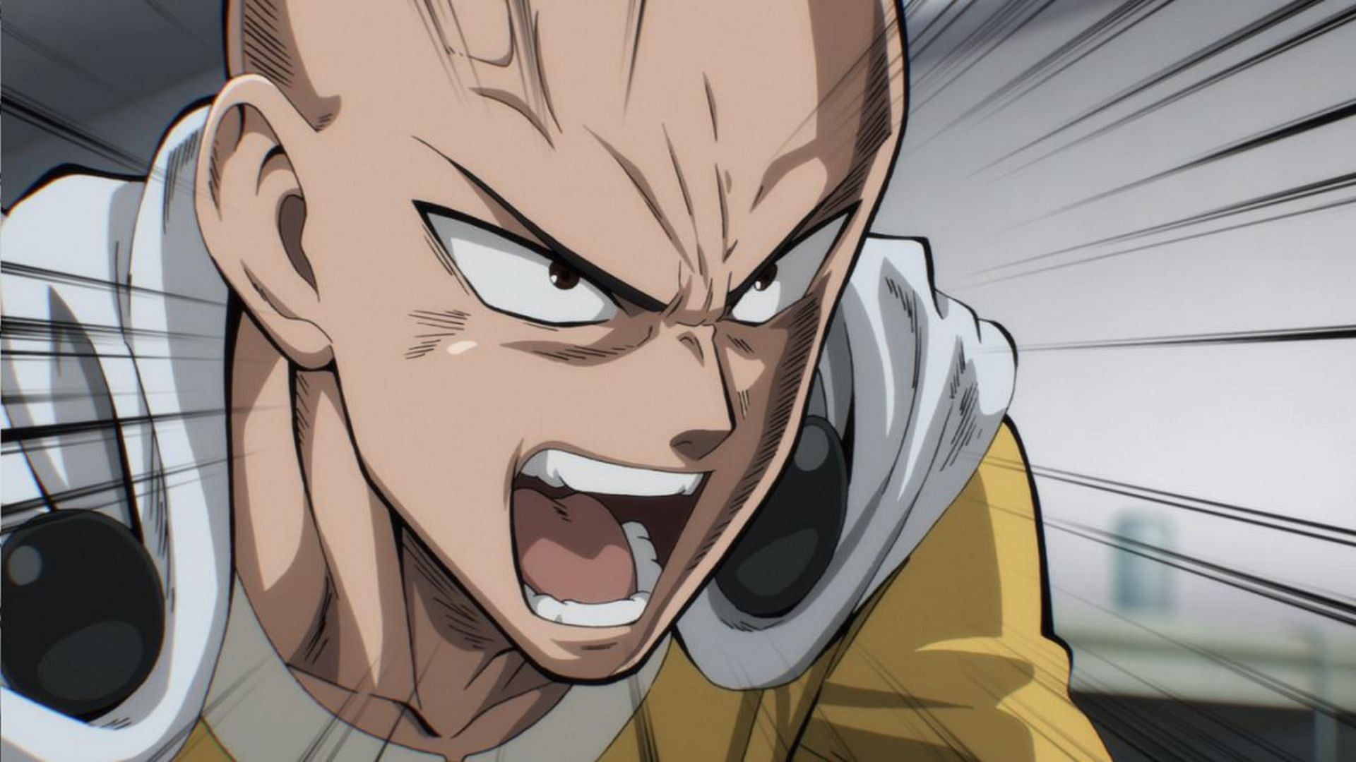 Saitama as seen in One-Punch Man anime (Image via Madhouse)