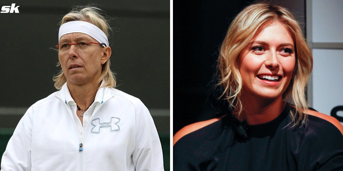 Martina Navratilova questioned Maria Sharapova