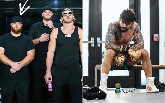 "Oh, he tapped" - Logan Paul locates bouncer who choked Dillon Danis unconscious, brings him over to meet team
