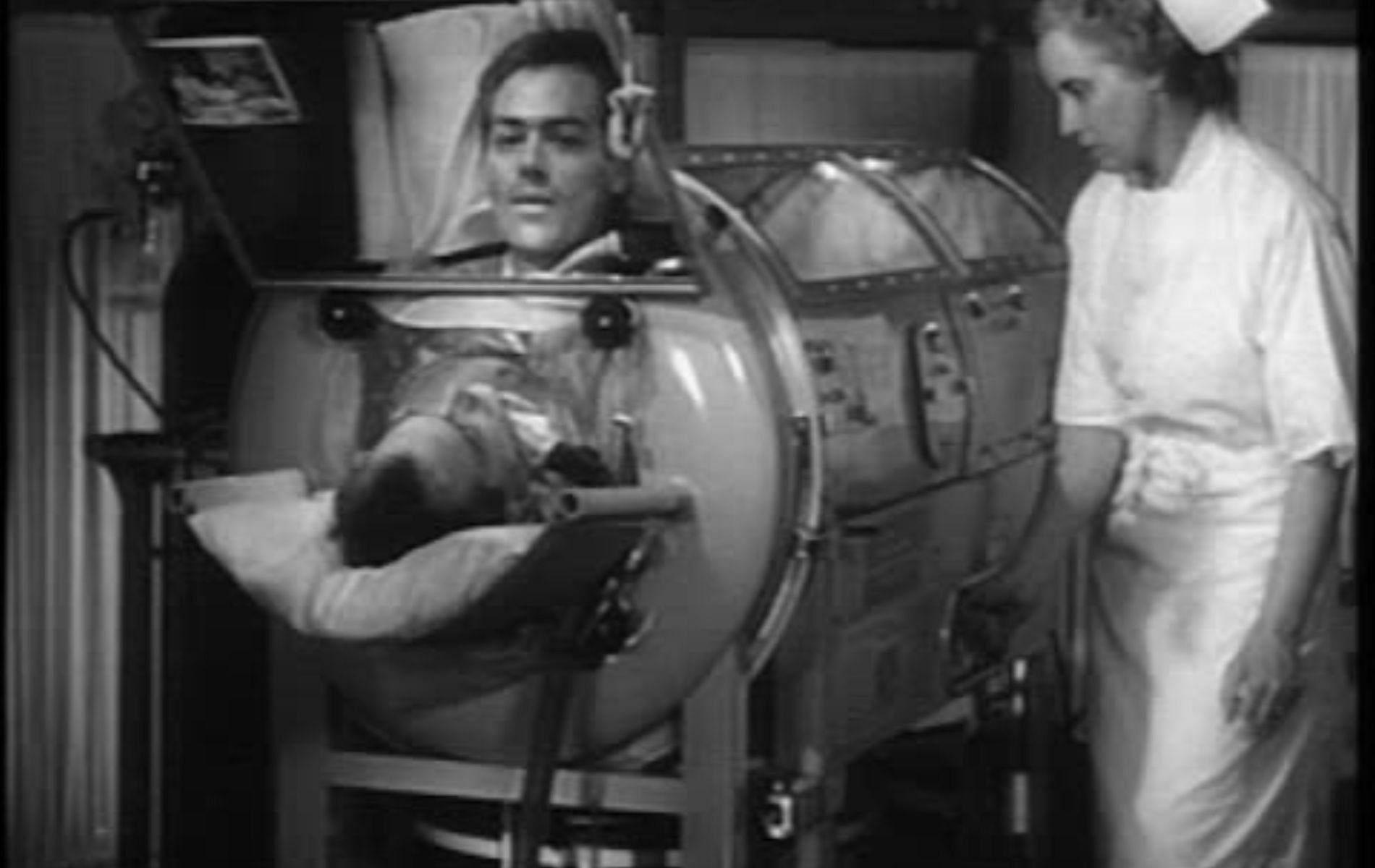 The story of a man in an iron lung (Image via Getty Images)