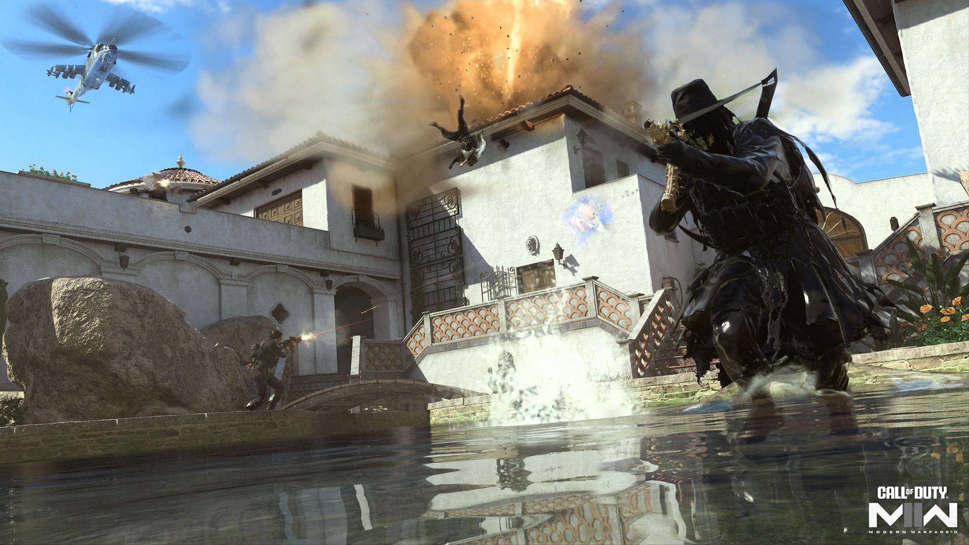 La Casa map in Modern Warfare 2 (Image via Activision)