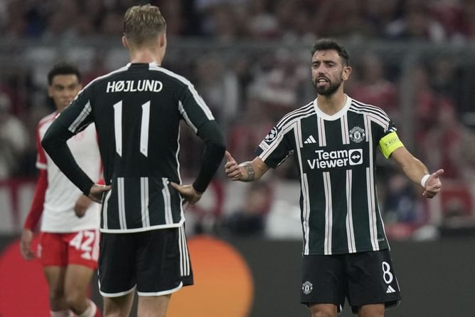Bayern Munich 4-3 Manchester United: Red Devils player ratings as Casemiro's double goes in vain at Allianz Arena | UEFA Champions League 2023-24