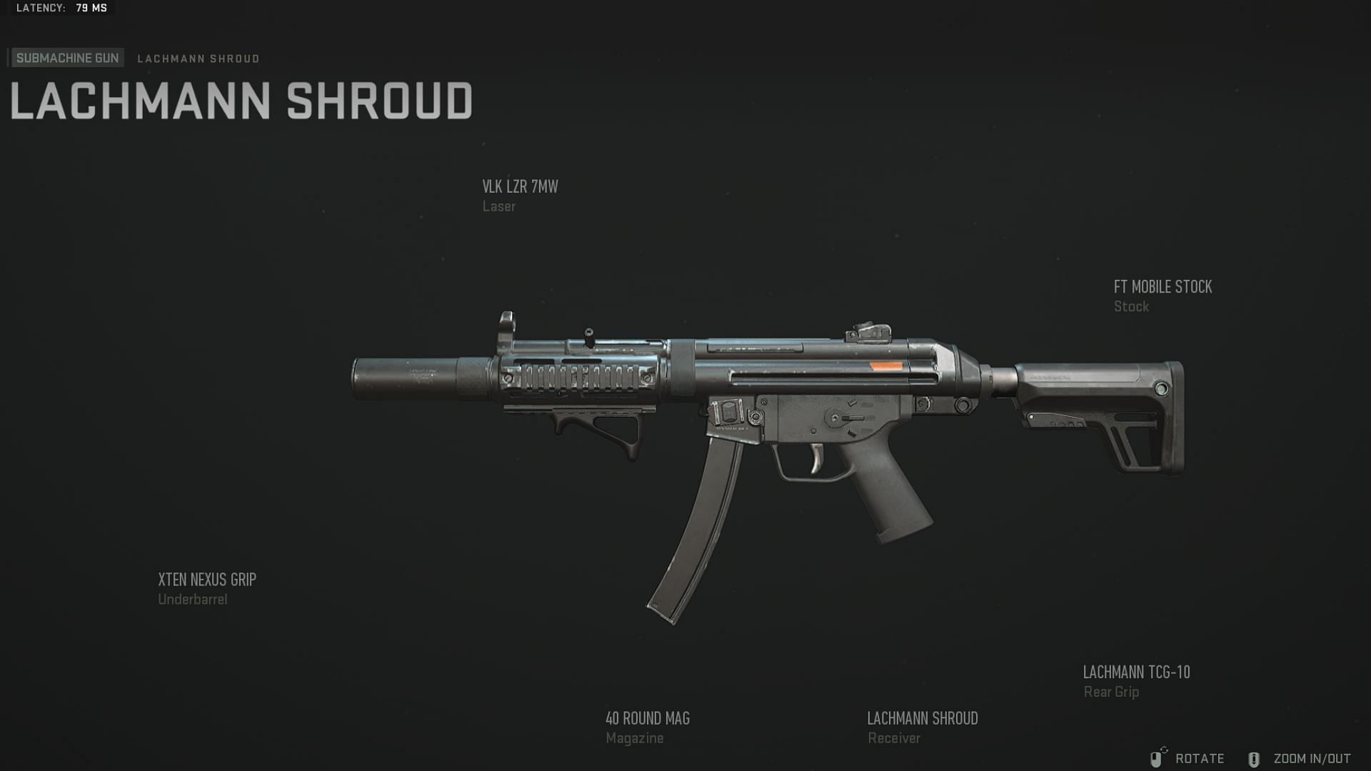 Lachmann Shroud build (image via Activision)