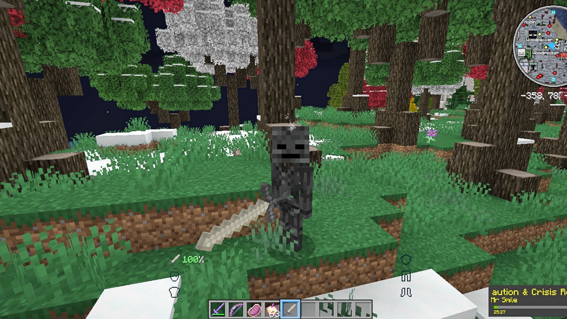 Morph allows players to turn into any mob that they kill in Minecraft (Image via Reddit/u/Nocringeyusername)