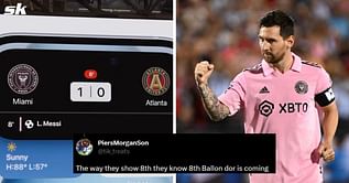 "Biggest brand in the world", "They know 8th Ballon d'Or is coming" - Fans react as Apple use Lionel Messi graphic in iPhone 15 launch event