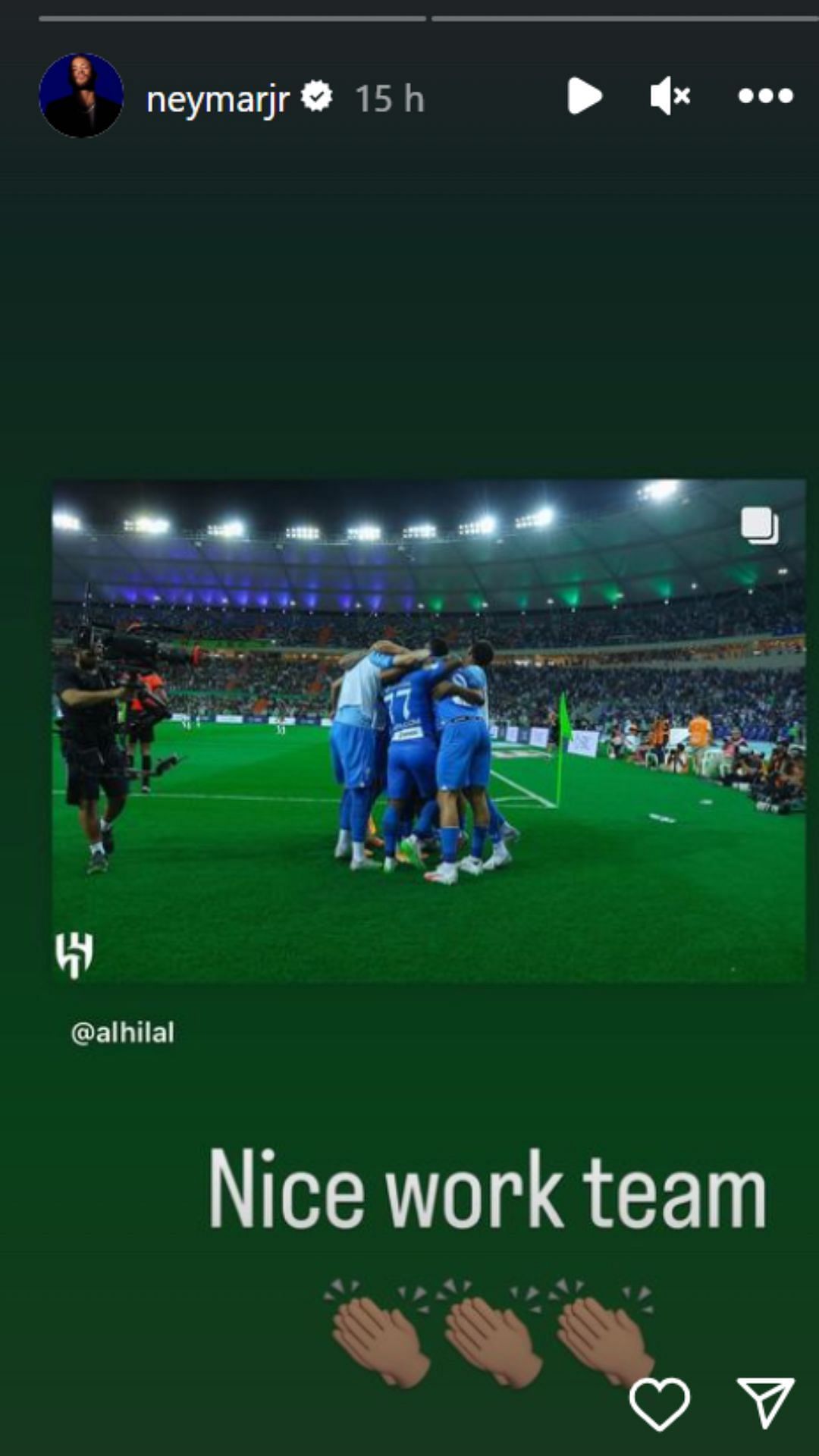 neymar-sends-3-word-message-to-new-al-hilal-teammates-after-incredible