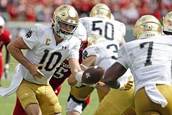 Who is Notre Dame's starting QB today? Exploring Fighting Irish's QB depth chart ahead of Week 3 game vs. Central MI