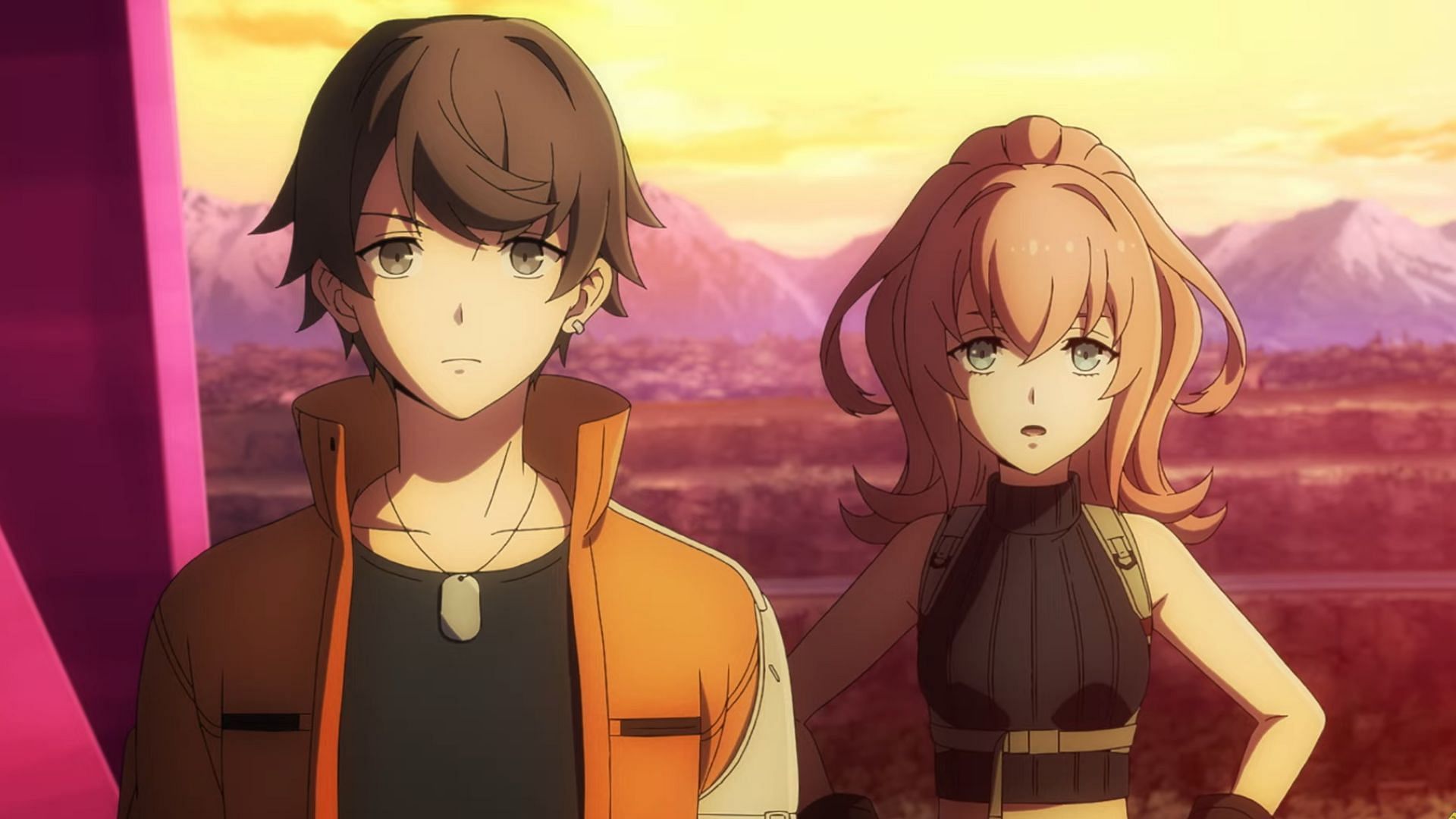 Kanata and Maria, as seen in the Synduality anime&#039;s Cour 2 preview video (Image via 8bit)