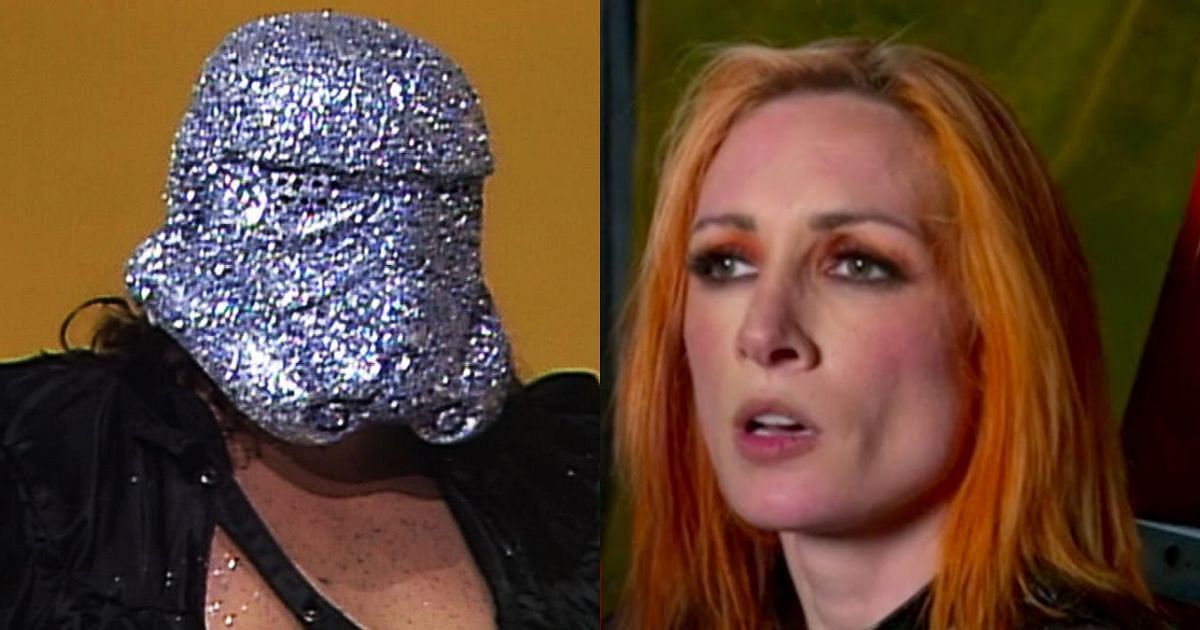 The Shockmaster (Fred Ottman) and Becky Lynch.