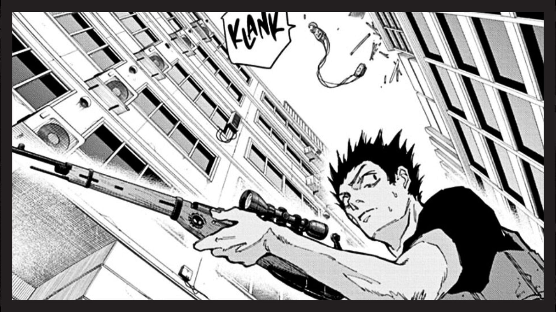 Heisuke as seen in the manga (Image via Yuto Suzuki/Shueisha)