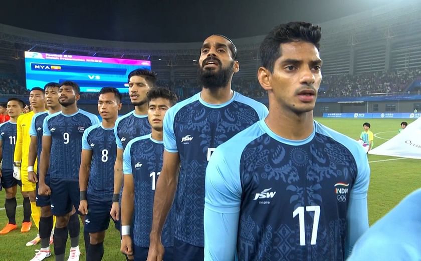 The Indian national football team jersey over the years