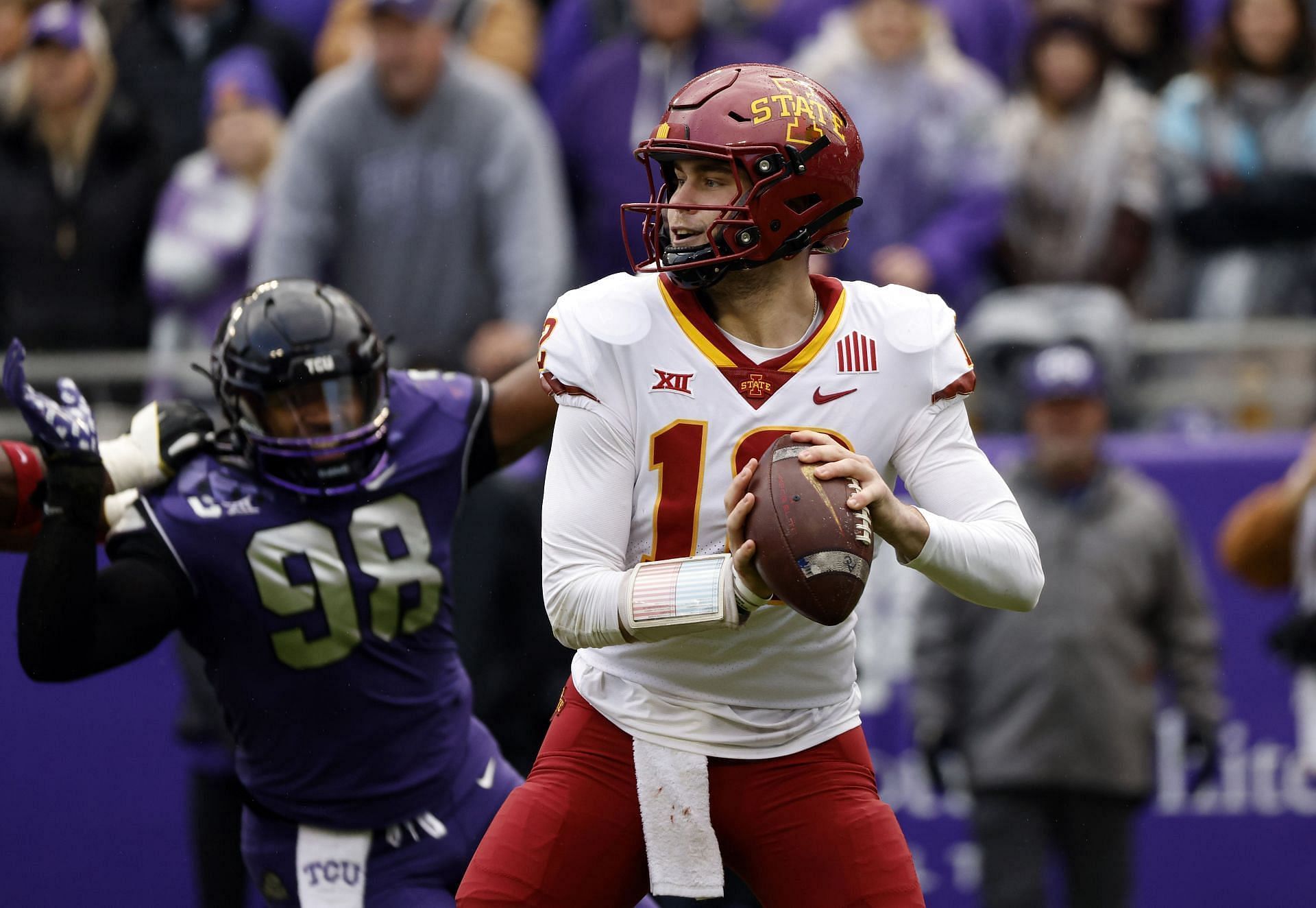 Iowa State quarterback Hunter Dekkers