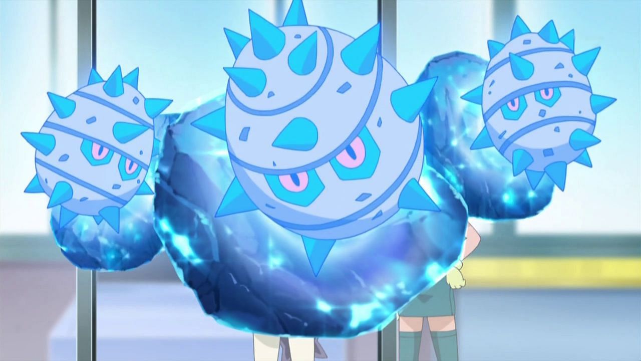 Ferroseed as seen in the anime (Image via The Pokemon Company)