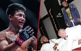 LOOK: Rodtang spotted in the gi, training jiu-jitsu at Fairtex