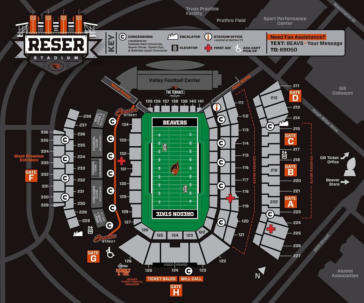 What is Reser Stadium Capacity?