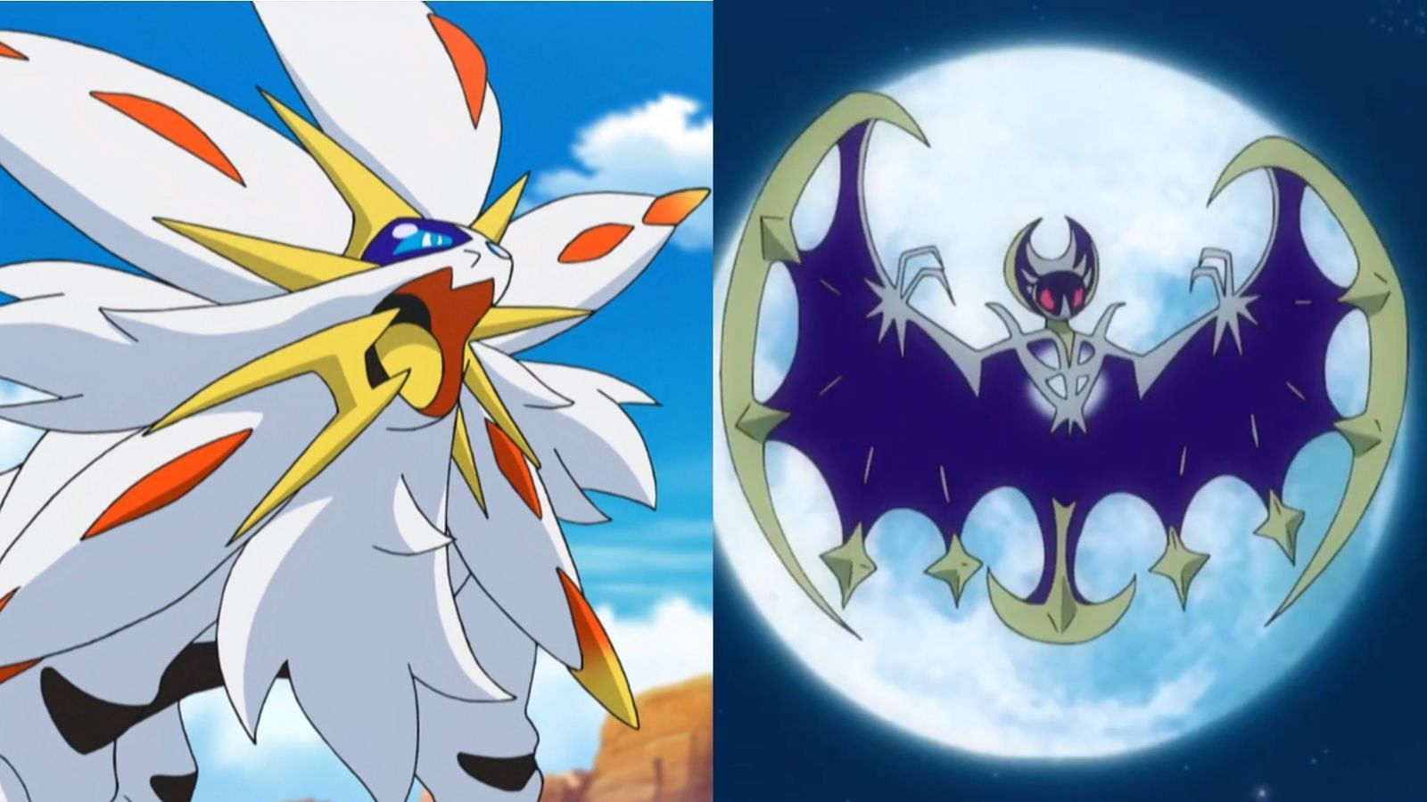 Solgaleo and Lunala could be Light-type (Image via TPC)