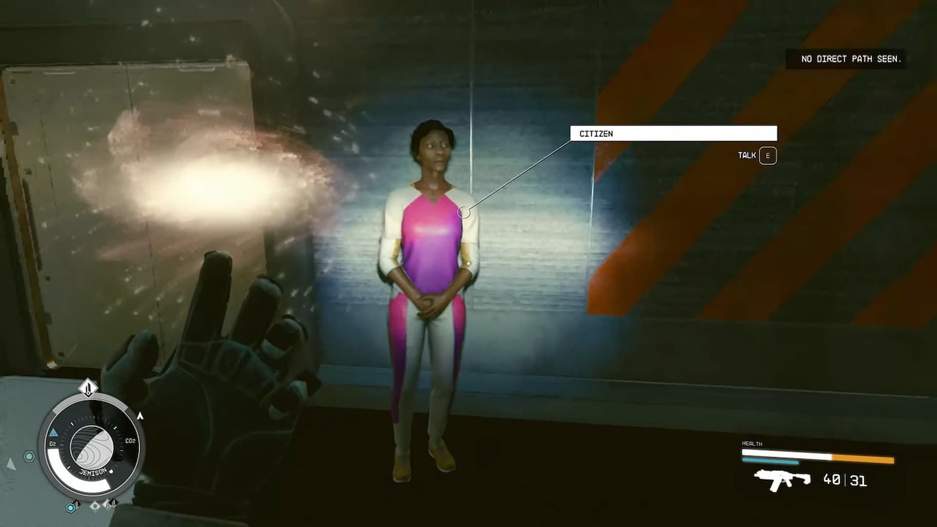 Precognition allows you to visualize future actions of NPCs (Image via Bethesda)